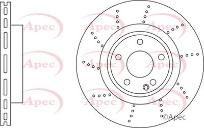 Brake Disc APEC DSK3280