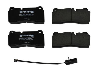 Sada brzdových destiček, kotoučová brzda FERODO FDB4195