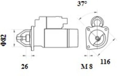 STARTER MAHLE MS1084 1