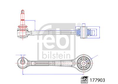 BRAT SUSPENSIE ROATA FEBI BILSTEIN 177903 2