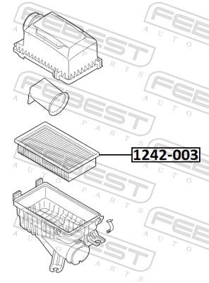 FILTRU AER FEBEST 1242003 1