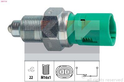 Przełącznik, światło cofania KW 560 114