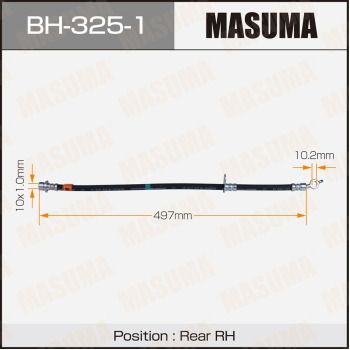 Тормозной шланг MASUMA BH-325-1 для TOYOTA VISTA
