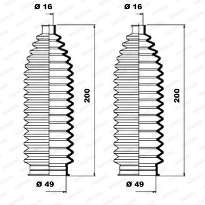 ANSAMBLU BURDUF DIRECTIE MOOG K150127 1