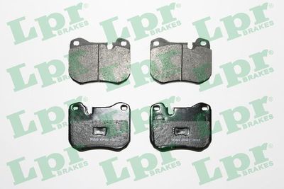 Комплект тормозных колодок, дисковый тормоз LPR 05P402 для PORSCHE 924
