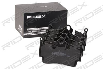Комплект тормозных колодок, дисковый тормоз RIDEX 402B0919 для PORSCHE CAYMAN