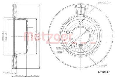 DISC FRANA METZGER 6110147