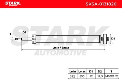 амортисьор STARK SKSA-0131820