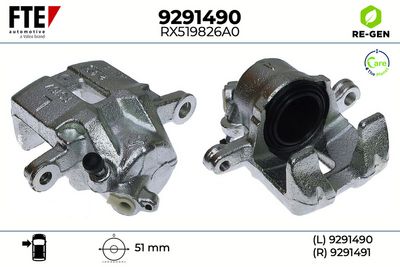 спирачен апарат FTE 9291490