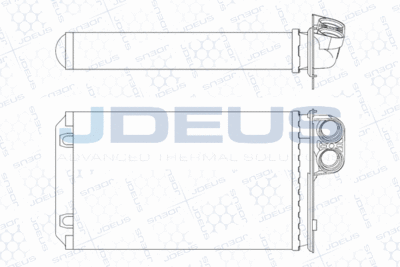 SCHIMBATOR CALDURA INCALZIRE HABITACLU JDEUS M2210040