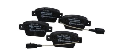 BREMSBELAGSATZ SCHEIBENBREMSE VALEO 302669A 27