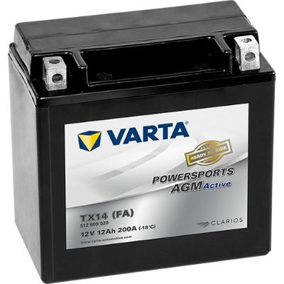 Стартерная аккумуляторная батарея VARTA 512909020I312 для HARLEY-DAVIDSON NIGHT