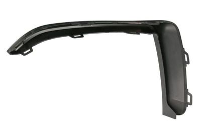 Grillestrip vooraan Voor Rechts (zwart, BASIS) past: BMW 1 F40 07.19-