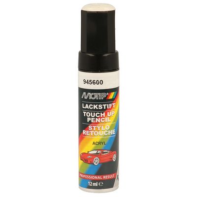 MOTIP - Kompaktný autolak, pero 945600 Biela 12ml