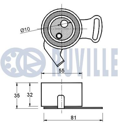ROLA INTINZATOR CUREA DISTRIBUTIE RUVILLE 540145 1