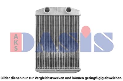 AKS DASIS 189015N Радиатор печки  для DACIA DOKKER (Дача Доkkер)