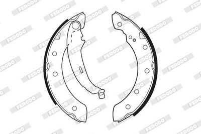 BREMSBACKENSATZ FERODO FSB519 1