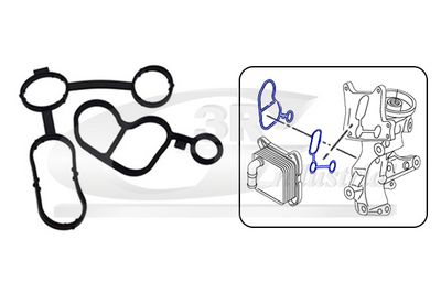 SET GARNITURI RADIATOR ULEI