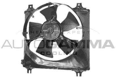 AUTOGAMMA GA228213 Вентилятор системы охлаждения двигателя  для KIA PRIDE (Киа Приде)