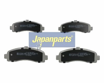 JAPANPARTS Stabdžių trinkelių rinkinys, diskinis stabdys