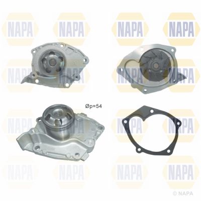 Water Pump, engine cooling NAPA NWP1454