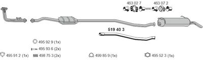 ABGASANLAGE ERNST 080023