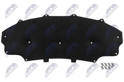 Garso izoliacijos medžiaga, variklio niša