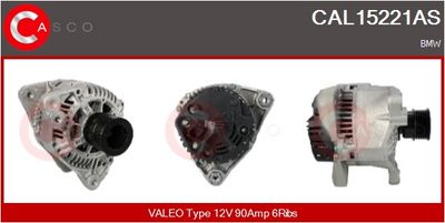 GENERATOR / ALTERNATOR CASCO CAL15221AS