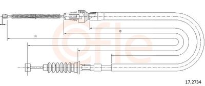 CABLU FRANA DE PARCARE COFLE 92172734