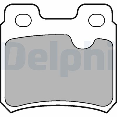 Brake Pad Set, disc brake LP586