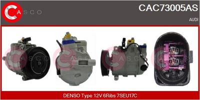 COMPRESOR CLIMATIZARE CASCO CAC73005AS
