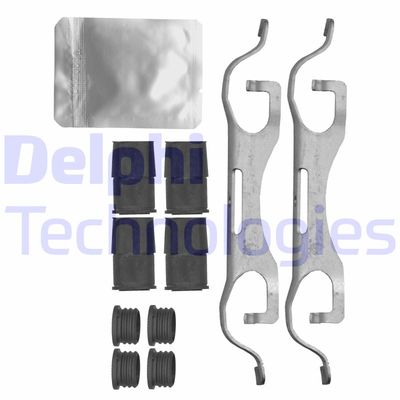 Комплектующие, колодки дискового тормоза DELPHI LX0638 для MERCEDES-BENZ GLS