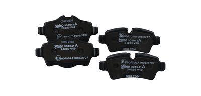 SET PLACUTE FRANA FRANA DISC VALEO 301041A 26