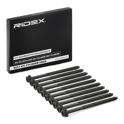 комплект болтове на капака на клап. (на цилиндровата глава) RIDEX 1217B0043