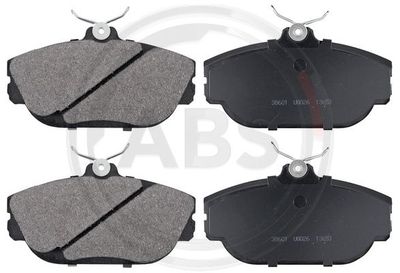Zestaw klocków hamulcowych, hamulce tarczowe A.B.S. 38601