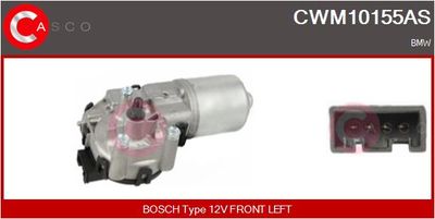 CASCO CWM10155AS Двигун склоочисника для BMW (Бмв)