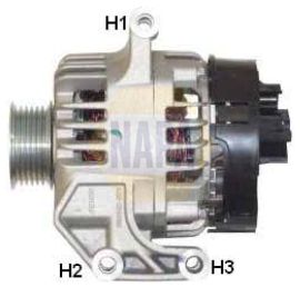 NAPA Alternator NAL1744