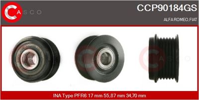 FULIE ALTERNATOR CASCO CCP90184GS