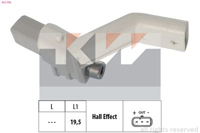 Generátor impulsů, klikový hřídel KW 453 708