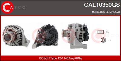 GENERATOR / ALTERNATOR CASCO CAL10350GS