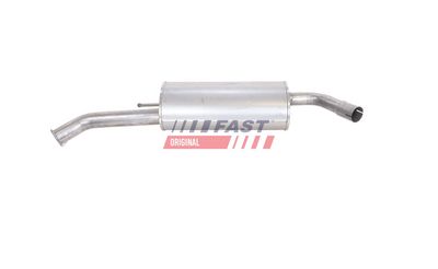 Rear muffler