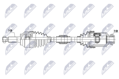 полуоска NTY NPW-MZ-144
