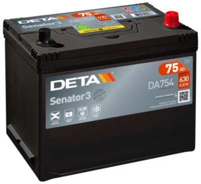 DETA DA754 Аккумулятор  для MAZDA 6 (Мазда 6)