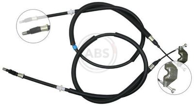Cable Pull, parking brake K12795