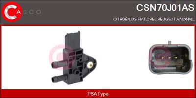 SENZOR PRESIUNE GAZE EVACUARE