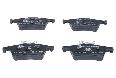 Brake Pad Set, disc brake 13.0470-7194.2