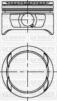 Поршень YENMAK 31-04225-000 для LADA 110