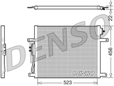Skraplacz klimatyzacji DENSO DCN06008 produkt