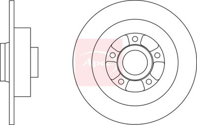 APEC Brake Disc DSK2822