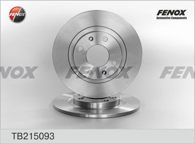 Тормозной диск FENOX TB215093 для PEUGEOT 404